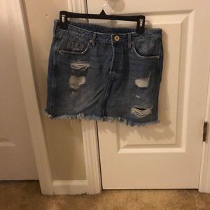 Denim skirt
